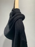 一目惚れ♪ ディオール 激安偽物 2024SSCD刺繍カシミヤジップ連帽スポーツカーディガンニット