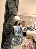 累積売上総額第１位！ディオール 激安通販 刺繍ジッパー長袖ヘッダーセーター