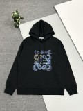 一目惚れ♪ ロエベ コピーおすすめ 定番柄万針刺繍連帽パーカー