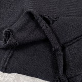 【限定】クロムハーツ n級品 クロスを貼って穴をあけるニットセーターのヘッダー