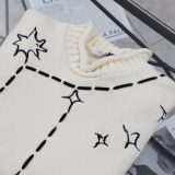 累積売上総額第１位！ディオール スーパーコピー ジャカード星の丸首セーター