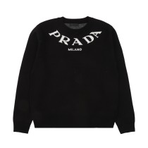 超奇跡の入荷☆ プラダ 偽物通販 アルファベットLOGOニットクルーネックセーター