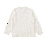 超奇跡の入荷☆ クロムハーツ コピー ニットジャカードダーククロスクロスクロスステッチラウンドネックプルオーバーセーター2色
