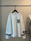 超奇跡の入荷☆ ディオール 激安通販 全身ジャカードポケットラウンドネックパーカー