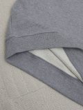 追跡付 ロエベ 激安通販 SS 25新型連帽抜縄小標刺繍衛衣