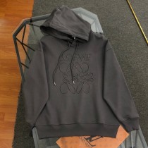 ★超人気 ロエベ n級品 ロゴ刺繍のフード付きパーカー