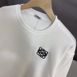 一目惚れ♪ ロエベ 偽物通販 加絨ベースロゴアルファベット刺繍シリーズペアルック2色