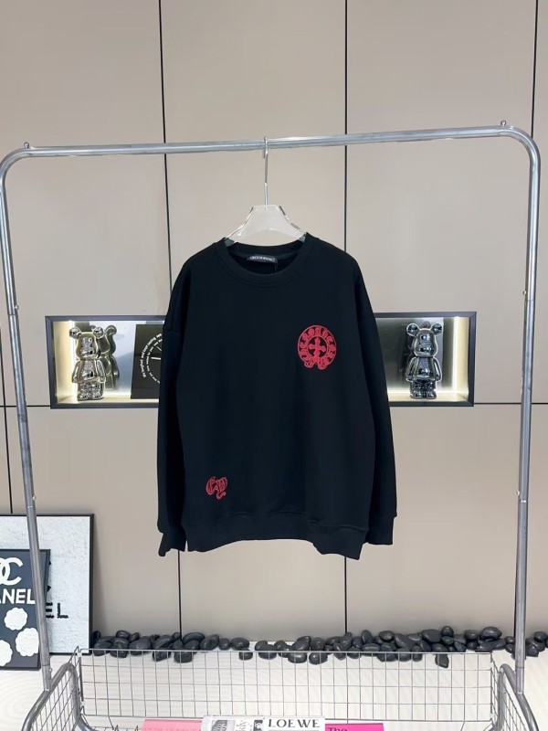 高品質 クロムハーツ 偽物通販 重工業コンパス刺繍衛衣2色