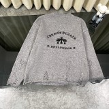 大人気 クロムハーツ コピー クロスを貼って穴をあけるニットセーターのヘッダー
