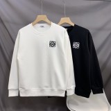 一目惚れ♪ ロエベ 偽物通販 加絨ベースロゴアルファベット刺繍シリーズペアルック2色