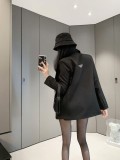 【限定】 プラダ コピー24 Ssクラシック三角標装飾シルエットブレザー