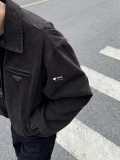 超奇跡の入荷☆ プラダ 激安通販 24 SS秋冬レトロ風デニム水洗いコットンジャケット