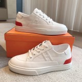 入手困難  エルメス スーパーコピー 24 ss秋冬の白シューズ