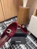 追跡付 シャネル コピー 25 Fw春夏Chanelミニ香水ドリル楽福単靴