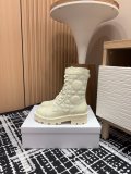 超話題! ディオール スーパーコピー 24 Ss秋冬Dior 足首ブーツトウチェックマーティンショートブーツ