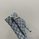 一目惚れ♪ グッチ スーパーコピー Gucci定番爆款秋冬尖頭チェーンハイヒールショートブーツ