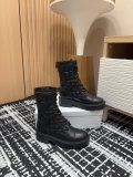 高品質 ディオール n級品 24 Ss秋冬Dior 足首ブーツトウチェックマーティンショートブーツ
