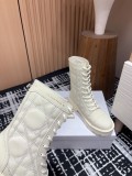 大人気 ディオール コピーおすすめ 24 Ss秋冬Dior 足首ブーツトウチェックマーティンショートブーツ
