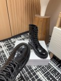 ★超人気 ディオール 激安偽物 24 Ss秋冬Dior 足首ブーツトウチェックマーティンショートブーツ