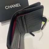 超話題!  シャネル 激安通販 ツバキの羊革財布