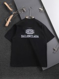 新作 バレンシアガ スーパーコピー 刺繍半袖Tシャツ
