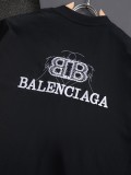 新作 バレンシアガ スーパーコピー 刺繍半袖Tシャツ