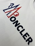 稀少 モンクレール 激安通販 アルファベットロゴラウンドネック長袖Tシャツ2色