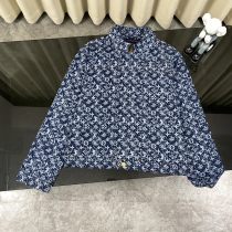 【限定】 ルイヴィトン n級品 LVジャカードフルプリントジッパーGONG俊同デニムジャケット