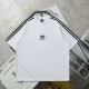 日本未入荷 バレンシアガ と​アディダス連名シリコンクルーネック半袖Tシャツ