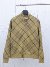 超奇跡の入荷☆ バーバリー コピーおすすめ 25ssチェック柄スタンドカラージャケット