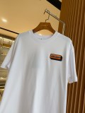 【限定】 バーバリー スーパーコピー マイクロロゴ入りコットンのゆったり半袖Tシャツ