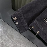 超奇跡の入荷☆ バレンシアガ 激安偽物 25SS穿刺リベットリング引火機ヘッドカウボーイ水洗ジャケット