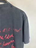 入手困難 バレンシアガ コピー 2025 SSバレンタインLOVEYハートシルエット半袖Tシャツ