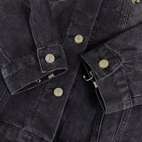 超奇跡の入荷☆ バレンシアガ 激安偽物 25SS穿刺リベットリング引火機ヘッドカウボーイ水洗ジャケット