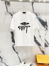 超話題! バレンシアガ 激安通販 クルーネック半袖Tシャツ
