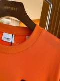 日本未入荷 バーバリー n級品 マイクロロゴ入りコットンのゆったり半袖Tシャツ