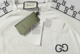 高品質 グッチ 激安通販 ロゴニットクルーネック半袖Tシャツ