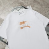 入手困難 バーバリー n級品 戦馬騎士ロゴカジュアル丸首半袖Tシャツ