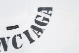 大人気 バレンシアガ n級品 25 ssロゴプリント半袖Tシャツ