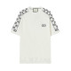 高品質 グッチ 激安通販 ロゴニットクルーネック半袖Tシャツ