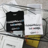 稀少 バレンシアガ コピーおすすめ アルファベットプリント落書き半袖Tシャツ