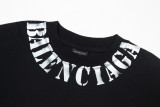 ★超人気 バレンシアガ スーパーコピー 25 ssロゴプリント半袖Tシャツ