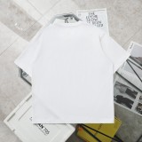 【限定】 バレンシアガ 偽物通販  アルファベットプリント落書き半袖Tシャツ