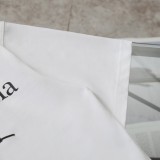【限定】 バレンシアガ 偽物通販  アルファベットプリント落書き半袖Tシャツ
