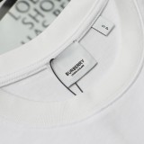 入手困難 バーバリー n級品 戦馬騎士ロゴカジュアル丸首半袖Tシャツ