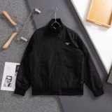 稀少 プラダ n級品 25 SS春の新三角ロゴジャケットベースボールコート
