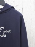 累積売上総額第１位！ディオール n級品 25 ss新しい友達のアルファベット署名刺繍連帽衛衣