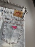 使い勝手良し プラダ n級品 染色破穴ジーンズ長ズボン