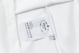 追跡付 プラダ 激安通販 大文字三角スケールドリル半袖Tシャツ