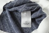 使い勝手良し ディオール 激安通販 ロゴジャカード編みクルーネック半袖Tシャツ